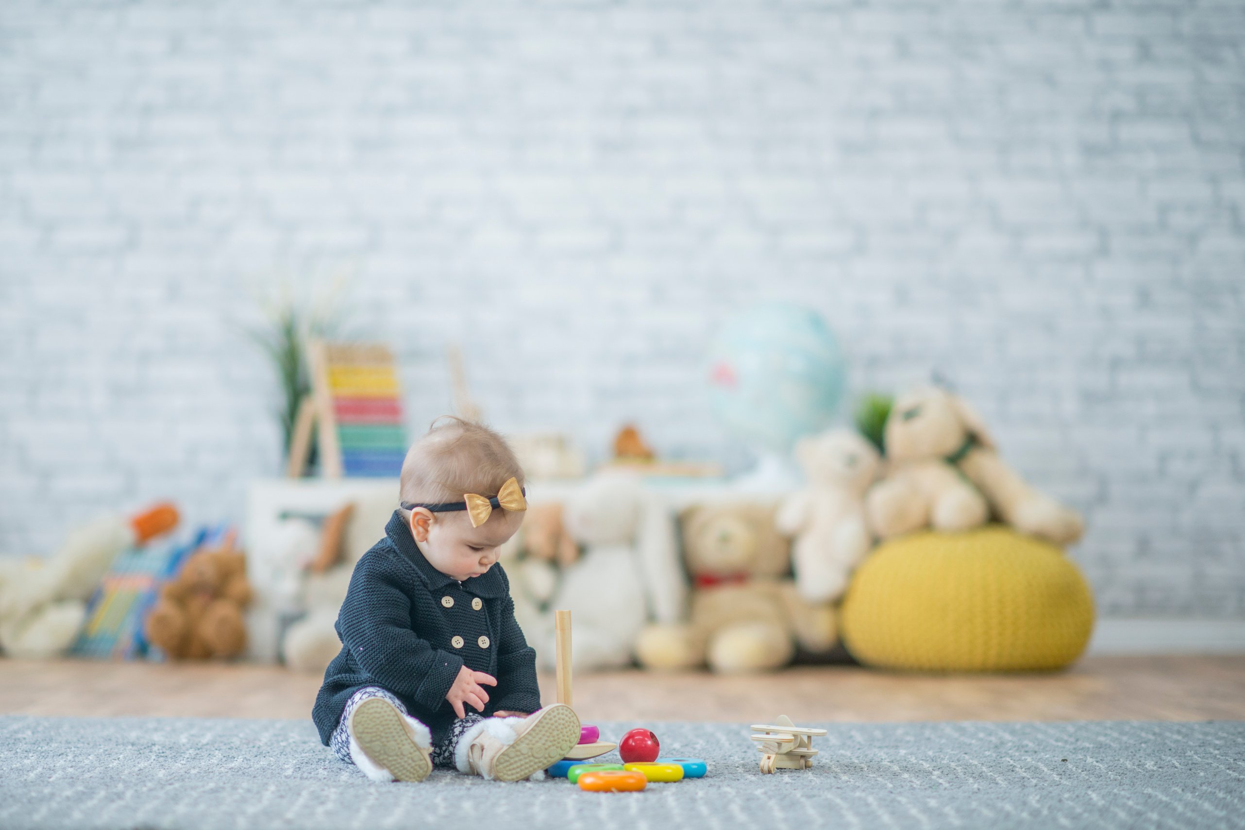 Baby Playing With Toys